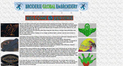 Desktop Screenshot of globalembroidery.ca