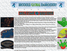 Tablet Screenshot of globalembroidery.ca